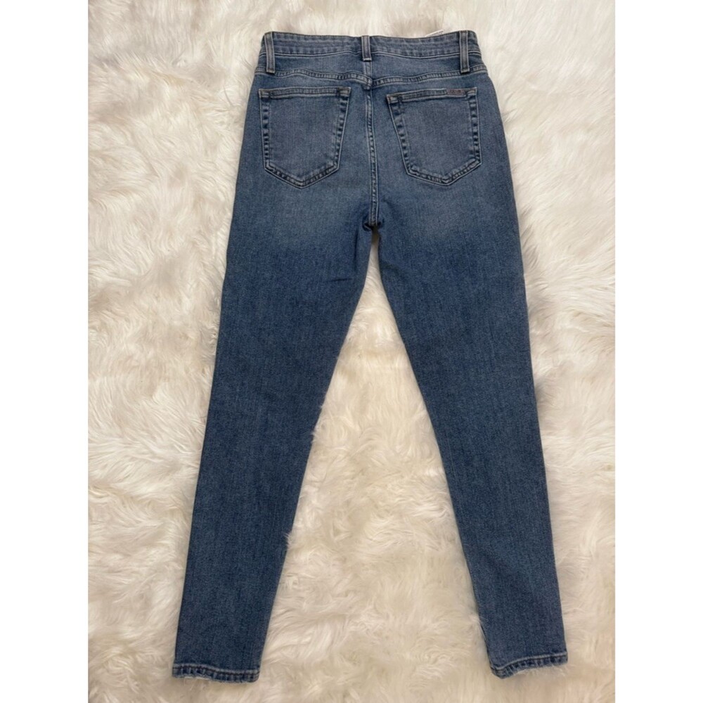 Joe’s Jeans High Rise Skinny Ankle Jeans Medium Wash Size 27 Stretch Denim - Picture 10 of 12
